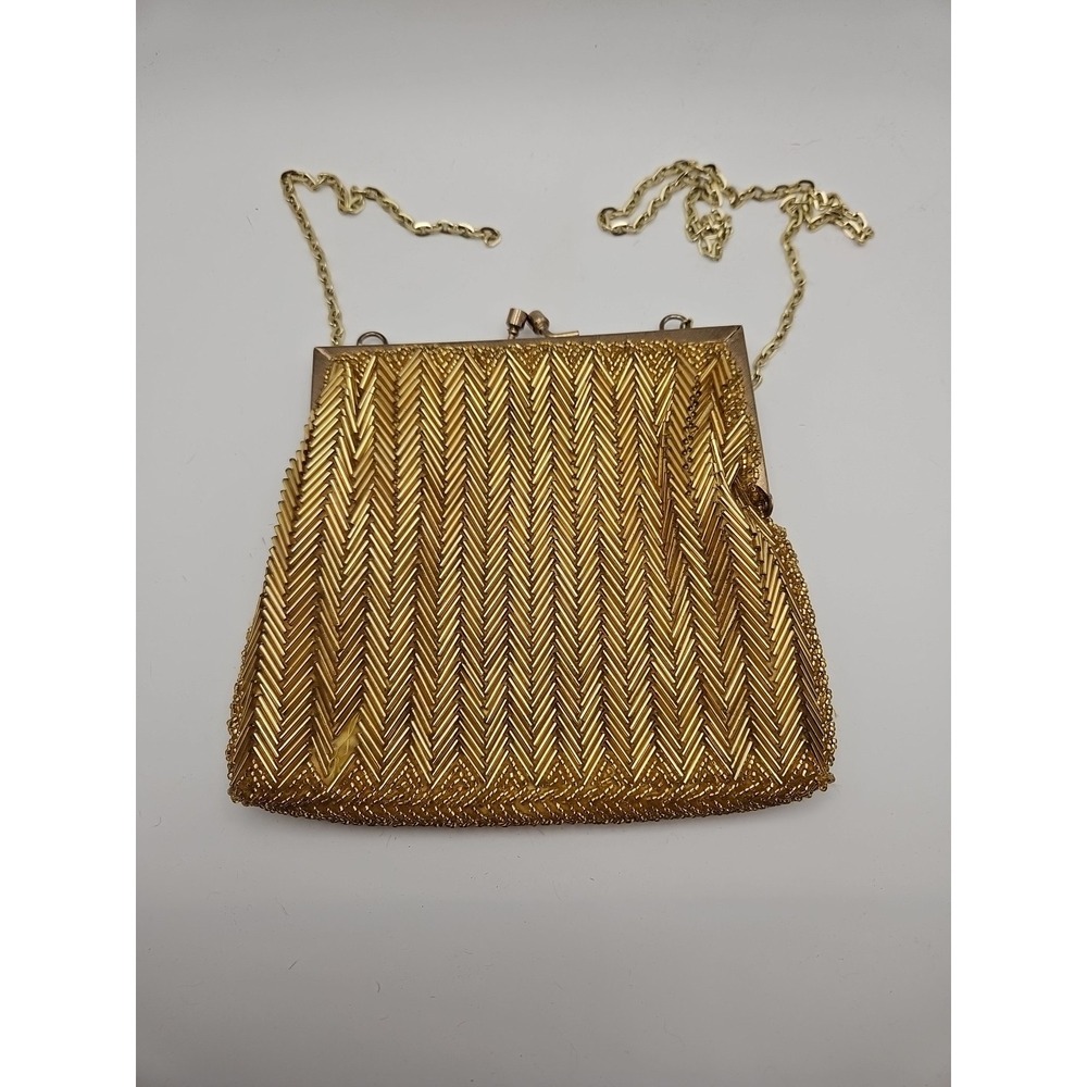 Vintage Gold Toned MAGID Ladies Handbag
